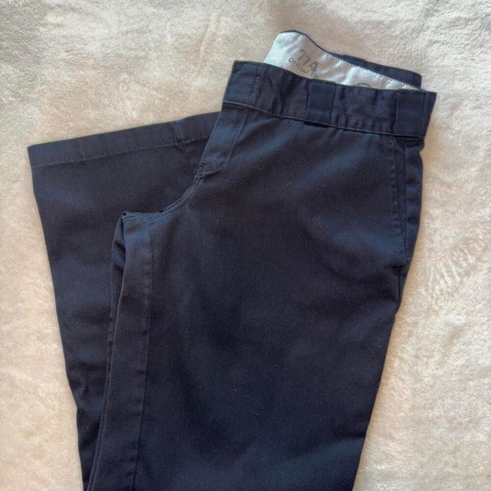 Dickies Women's Black and Navy Trousers